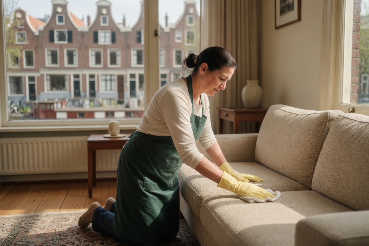 Bank en sofa schoonmaken / Sofa cleaning