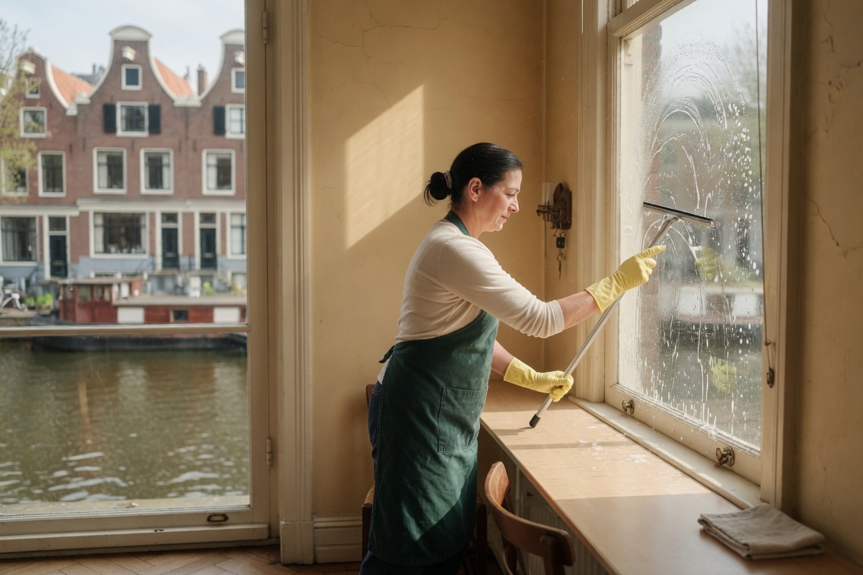 Glazenwassen / Window cleaning