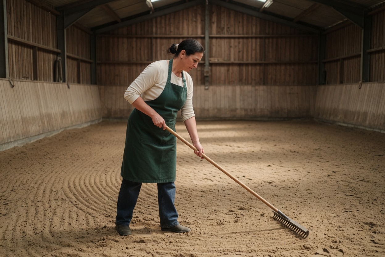 Manege rijbaan / Riding arena